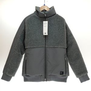 □□ HELLY HANSEN ヘリーハンセン ファイバーパイルサーモライアジャケット Lサイズ HOE52290 ミックスチャコールグレー 未使用に近い