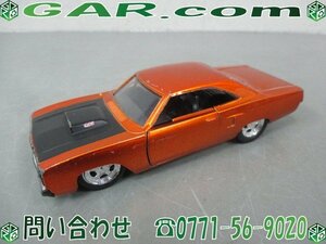 LN45 1/32 1970 PLYMOUTH ROAD RUNNER プリムス ロードランナー ダイキャスト ミニカー オレンジ