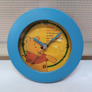 【未使用】掛け時計　くまのプーさん　Winnie the-pooh Clock　ディズニーキャラクター