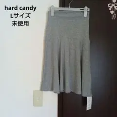 hard candy　スカート　ハイウエスト　Tシャツ素材　Lサイズ　未使用