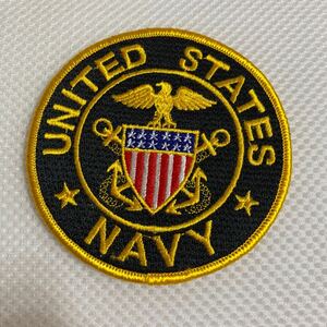 ミリタリー UNITED STATES NAVY アメリカ海軍 USA ワッペン 新品未使用！