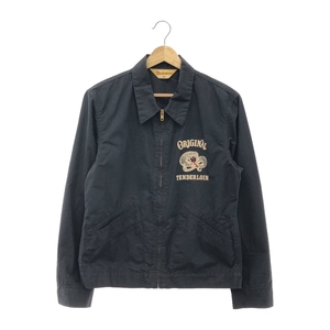 【中古】TENDERLOIN T-STP JKT コブラプリント スウィングトップ 36 黒 テンダーロイン[240091365627]