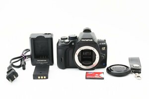 OLYMPUS E-620 ボディ 1230万画素 [美品] 32GB メモリーカード 充電器 バッテリー付き 手ぶれ補正