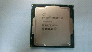 送料無料　CPU Intel Core i3-8100T 3.10GHZ
