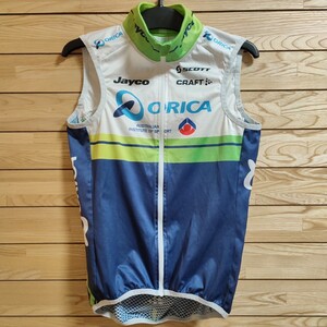 支給品 　ベスト　ORICA GreenEdge　オリカグリーンエッジ　自転車　ミッチェルトンサイクルジャージ　ロードバイク　SCOTT　スコット