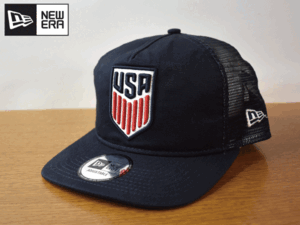 K801《未使用品》NEW ERA ニューエラ【フリーサイズ】USA サッカー連盟 帽子 キャップ USモデル