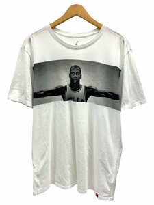 NIKE (ナイキ) Jordan Sportswear Wings Tee フォトプリント 半袖 Tシャツ 862431-100 XL ホワイト メンズ /036