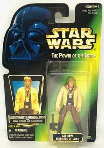 未開封品 スターウォーズ Star Wars フォースの力 the power of the force ルークスカイウォーカー フィギュア 1996年製 E826