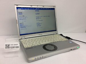 ジャンク/ Panasonic CF-SZ6RDYVS Intel Core i5-7300U メモリ8.19GB SSD256.06GB 【G30189】