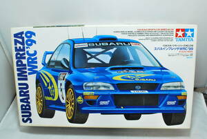 ■　希少！未開封　タミヤ　1/24　スバル　インプレッサ WRC　’99　GC8　R.バーンズ/B.ティリー　ディスプレイモデル　■