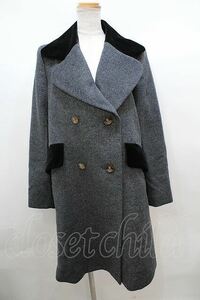 【USED】Vivienne Westwood / プリンセスコート 2 グレーx黒 【中古】 Y-23-10-25-063-co-SZ-ZY