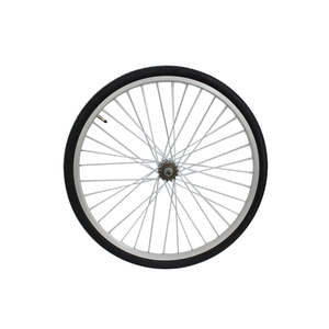 自転車 完組ホイール 後輪リム完組み24×1 3/8 14Tローラー用アルミリム