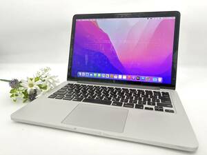 【12インチ】Apple MacBook Pro(Retina,13-inch Early 2015) A1502 Core i5(5257U)/2.7GHz RAM:8GB/SSD:128GB Monterey 動作品