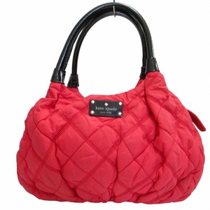 ケイトスペード KATE SPADE ハンドバッグ キルティング ミニボストン ロゴプレート PXRU2732 赤 レッド 0511 ■GY14 レディース