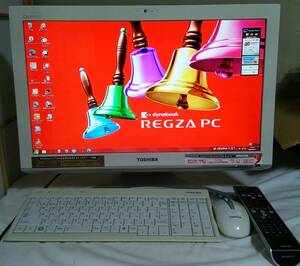 ★REGZA PC D711/T7CW i５ ６GB １TB WIN7 地デジ、BS、CS ブルーレイ　付属品★★