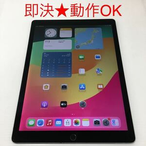 【即決★動作OK】Apple iPad Pro 12.9インチ 第2世代 MQED2J/A スペースグレイ Wi-Fi+Cellular 64GB A1671 ソフトバンク 利用制限:◯