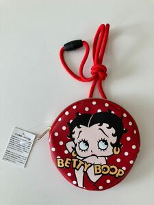 ☆BETTY BOOP(ベティ ・ブープ)ネックパース/小銭入れ /POP/レッド/ベティ