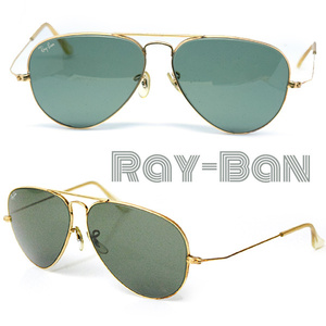 RAY-BAN USA■B&Lボシュロム社ティアドロップサングラス　58□14 レイバン　vintage　Sunglasses