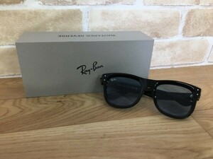 RAY-BAN レイバン WAYFARER REVERSE ウェイファーラー リバース サングラス ポリッシュブラック 53□20 145 33866145