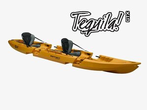 訳あり商品 Point65(ポイント65) 　イエロー　フィッシングカヤック Tequila! GTX Angler Solo/Tandem 二人乗り分割式シーカヤック