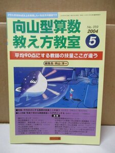 向山型算数教え方教室 平均90点にする教師の技量ここが違う 編集長向山洋一 明治図書 2004年 5月1日発行 No.59