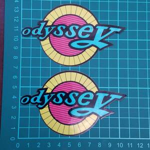 ♯67 odyssey sticker オデッセイ　ステッカー シール (2枚組)