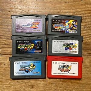 GBA ロックマンエグゼ 3 ブラック　4 4.5 ロックマンゼロ　フォルテ　ゲームボーイアドバンス