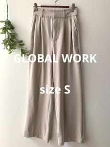 GLOBAL WORK ライトベージュ パンツ 春夏