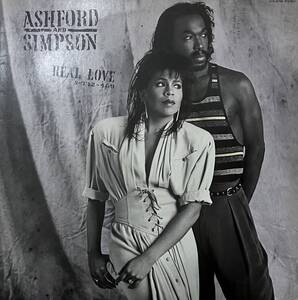 [ 日本盤 / LP / レコード ] Ashford & Simpson - Real Love ( Disco / Funk / Soul ) Capitol Records ディスコ / ファンク / ソウル