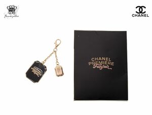 【Used 開封品】 シャネル CHANEL PREMIERE Funfair プルミエールチャーム キーホルダー 2023 ファンフェア ドバイ限定 八角形プレート