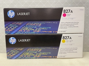 C331 未開封品 HP 純正 トナーカートリッジ 2色set 827A CF303A CF302A マゼンタ＆イエロー Color LaserJet Enterprise MFP M880z