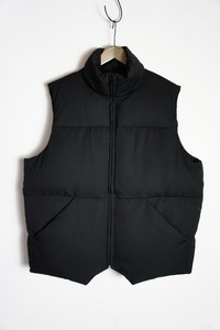 美品19AW Graphpaper グラフペーパー Zanter別注 DOWN VEST ウール ダウン ベスト オーバーサイズ GM193-30091 黒615O▲