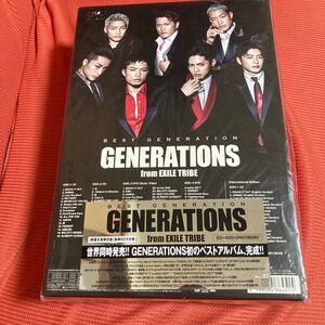 宅9)GENERATIONS from EXILE TRIBE 3CD+4DVD/BEST GENERATION