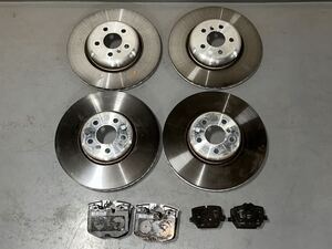 トヨタ純正 Ａ９０ スープラ ＤＢ４２ ＲＺ ノーマルローター ＆ パッド 程度◎ ♪ TOYOTA SUPRA brembo ブレンボ ブレNO842