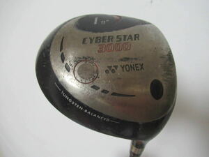 ★YONEX ヨネックス CYBE STAR ドライバー 1W 9° 純正カーボンシャフト J859　★レア★激安★中古★　★