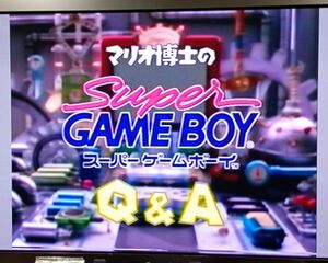 再生確認済 非売品 VHS スーパーゲームボーイ 店頭ビデオ 任天堂 マリオ博士のSuper GAMEBOY Q&A スーパーマリオ ドンキーコング