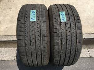 【中古タイヤ A1220】2020年製 8分山 ヨコハマタイヤ 285/50R20 112V GEOLANDAR H/T G056　 2本セット