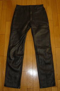 lost worlds Leather Jean レザーパンツ 34
