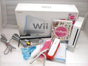 2312135　Wii本体　WIIパーティ　Wiiリモコンモーションプラス付き　　現状品