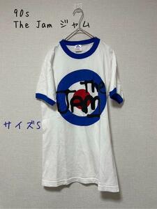 90s The Jam ジャム　AAAボディー　リンガー　ターゲットTシャツ　S