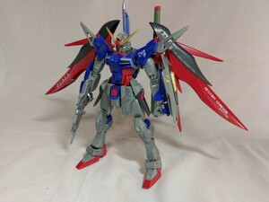 MG1/100デスティニーガンダム完成品　ガンプラプラモデルガンダムSEEDDestiny劇場版クリア塗装シンアスカ