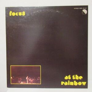 ROCK LP/ライナー付き/Focus - Focus At The Rainbow/Ｂ-12002