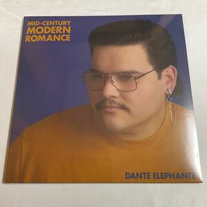 新品 未開封/ DANTE ELEPHANTE / MID-CENTURY MODERN ROMANCE(2ND PRESS) / LP レコード /BLACK VINYL/限定200枚/現行チカーノソウル/AOR