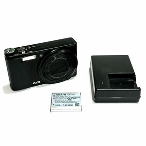 CKM307T RICOH リコー コンパクトデジタルカメラ CX3 ブラック系