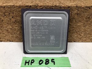 【送60サイズ】 550MHz AMD-K6-III+/550ACR Socket 7