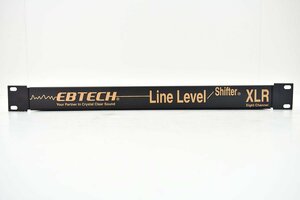 EBTECH 8ch Line Level Shifter LLS-8-XLR [イービテック][ラインレベルシフター][ラックマウント][eight channel]M