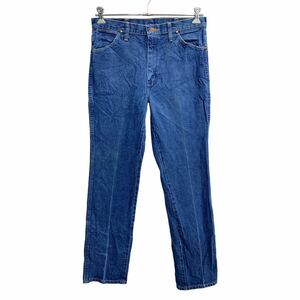 Wrangler カウボーイ ロングパンツ W32 ラングラー 936PWD インディゴ コットン メキシコ製 古着卸 アメリカ仕入 2406-496