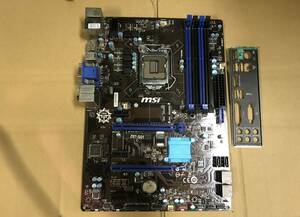 ★訳あり品 BIOS確認 MSI Z87-S01 マザーボード IOパネル付き★