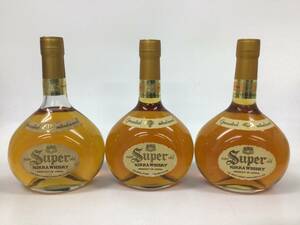 ウイスキー whisky ニッカ スーパー レアオールド 3本セット 760ml 43% 重量番号:6(81)