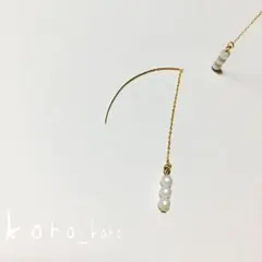 マットパール【ピアス】オシャレママ